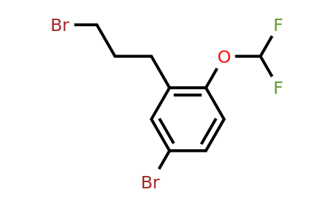 1057677-97-0 | 4-Bromo-2-(3-bromopropyl)(difluoromethoxy)benzene