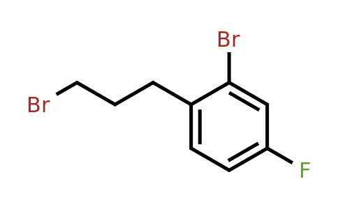 1057678-47-3 | 3-Bromo-4-(3-bromopropyl)fluorobenzene