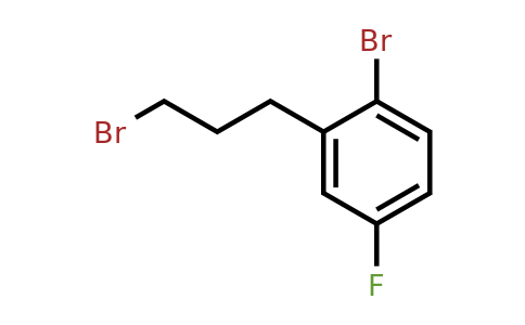 1057678-49-5 | 4-Bromo-3-(3-bromopropyl)fluorobenzene