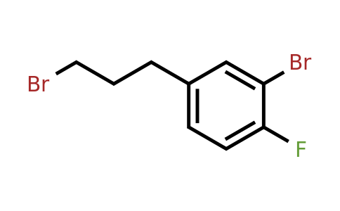 1057678-59-7 | 2-Bromo-4-(3-bromopropyl)fluorobenzene