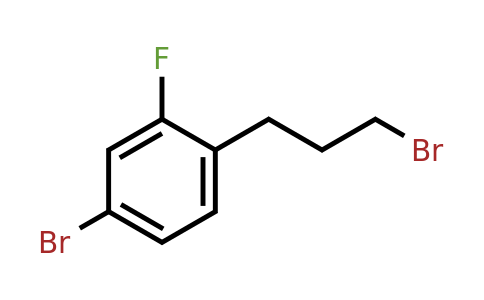 1057678-67-7 | 4-Bromo-1-(3-bromopropyl)-2-fluorobenzene