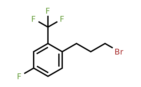 1057678-71-3 | 2-(3-Bromopropyl)-5-fluorobenzotrifluoride