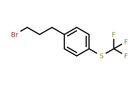 1057678-81-5 | 4-(3-Bromopropyl)(trifluoromethylthio)benzene