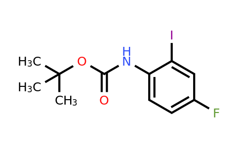 1060813-09-3 | tert-Butyl (4-fluoro-2-iodophenyl)carbamate
