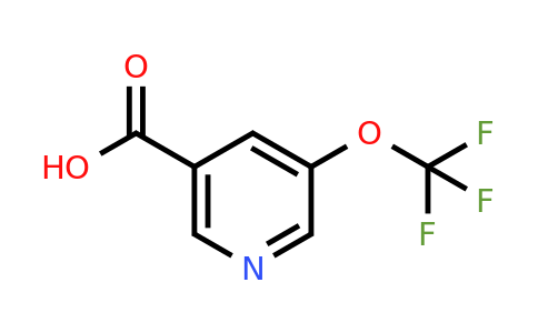 1060815-03-3 | 5-(Trifluoromethoxy)nicotinic acid
