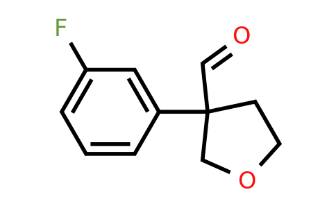 1060817-40-4 | 3-(3-Fluorophenyl)tetrahydro-3-furancarbaldehyde