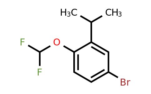 1062616-03-8 | 4-Bromo-1-(difluoromethoxy)-2-isopropylbenzene