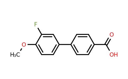 106291-25-2 | 3'-Fluoro-4'-methoxy-[1,1'-biphenyl]-4-carboxylic acid