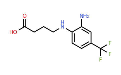 106484-67-7 | 4-((2-Amino-4-(trifluoromethyl)phenyl)amino)butanoic acid