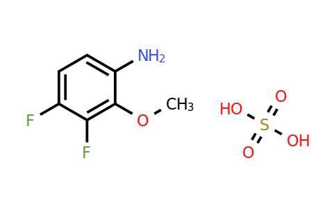 1072945-56-2 | 3,4-Difluoro-2-methoxyaniline sulfate