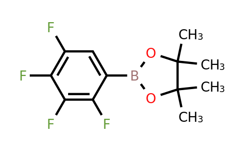 4,4,5,5-Tetramethyl-2-(2,3,4,5-tetrafluorophenyl)-1,3,2-dioxaborolane