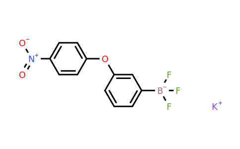 1073468-34-4 | Potassium 3-(4-nitrophenoxy)phenyltrifluoroborate