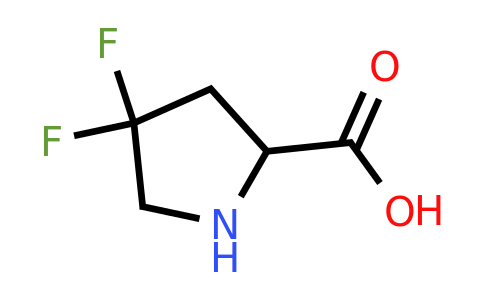 1073555-68-6 | 4,4-Difluoropyrrolidine-2-carboxylic acid