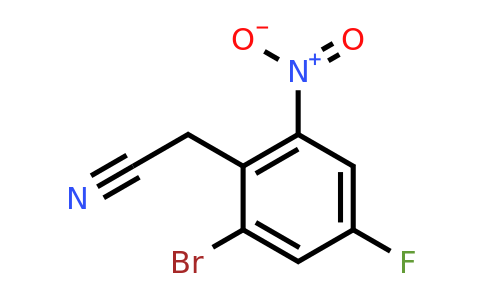 1082040-49-0 | 2-Bromo-4-fluoro-6-nitrophenylacetonitrile
