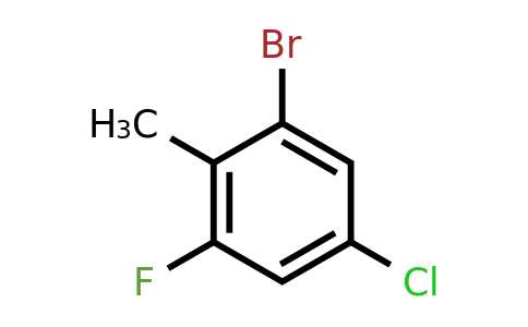 1082040-50-3 | 2-Bromo-4-chloro-6-fluorotoluene