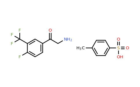 1082951-17-4 | 2-Amino-1-(4-fluoro-3-(trifluoromethyl)phenyl)ethanone 4-methylbenzenesulfonate