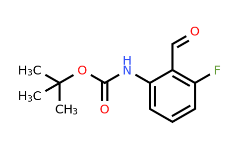 1086392-03-1 | tert-Butyl (3-fluoro-2-formylphenyl)carbamate