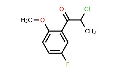 1092293-60-1 | 2-Chloro-5'-fluoro-2'-methoxypropiophenone