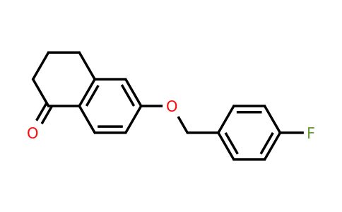 1092349-26-2 | 6-((4-Fluorobenzyl)oxy)-3,4-dihydronaphthalen-1(2H)-one