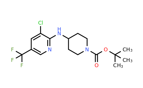 1092352-86-7 | tert-Butyl 4-{[3-chloro-5-(trifluoromethyl)-2-pyridinyl]amino}tetrahydro-1(2H)-pyridinecarboxylate
