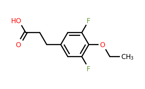 1092461-00-1 | 3-(4-Ethoxy-3,5-difluorophenyl)propanoic acid