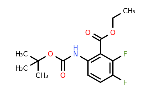 1092513-08-0 | Ethyl 6-((tert-butoxycarbonyl)amino)-2,3-difluorobenzoate