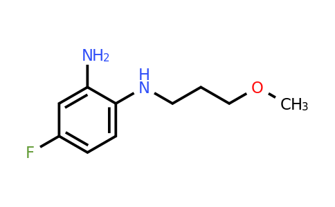 1094299-29-2 | 4-Fluoro-N1-(3-methoxypropyl)benzene-1,2-diamine