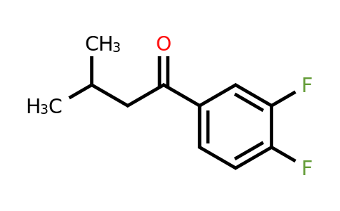 1094313-20-8 | 1-(3,4-Difluorophenyl)-3-methylbutan-1-one