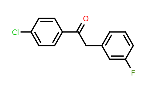 1094313-25-3 | 1-(4-Chlorophenyl)-2-(3-fluorophenyl)ethanone