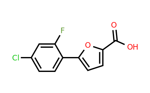 1094322-52-7 | 5-(4-Chloro-2-fluorophenyl)furan-2-carboxylic acid