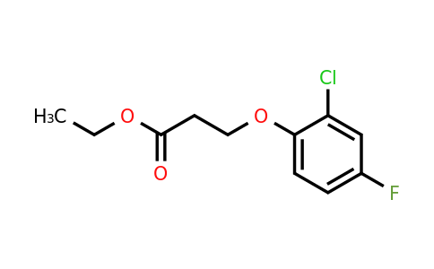 1094502-56-3 | Ethyl 3-(2-chloro-4-fluorophenoxy)propanoate
