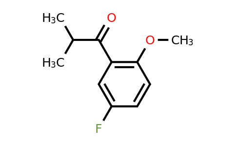 1094748-74-9 | 1-(5-Fluoro-2-methoxyphenyl)-2-methylpropan-1-one