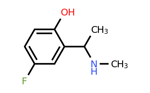 1095189-83-5 | 4-Fluoro-2-(1-(methylamino)ethyl)phenol