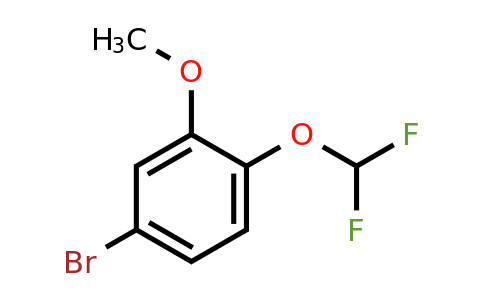 1095544-42-5 | 4-Bromo-1-(difluoromethoxy)-2-methoxybenzene