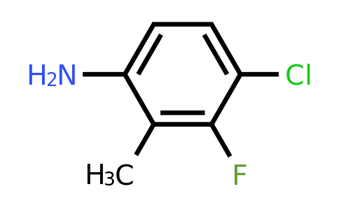 1096113-25-5 | 4-Chloro-3-fluoro-2-methylaniline