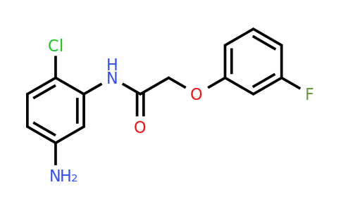 1096336-47-8 | N-(5-Amino-2-chlorophenyl)-2-(3-fluorophenoxy)acetamide