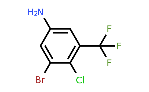1096698-03-1 | 3-Bromo-4-chloro-5-(trifluoromethyl)aniline