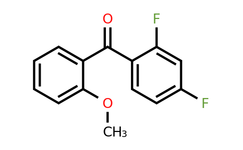1097034-22-4 | (2,4-Difluorophenyl)(2-methoxyphenyl)methanone