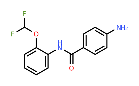 1097060-70-2 | 4-Amino-N-(2-(difluoromethoxy)phenyl)benzamide