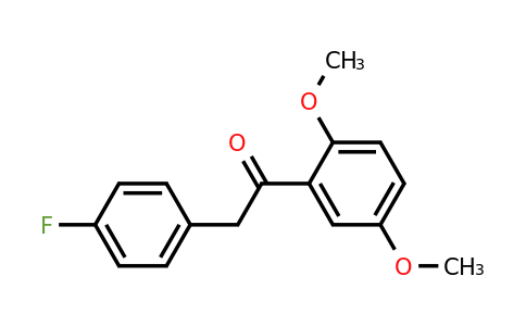 1097164-22-1 | 1-(2,5-Dimethoxyphenyl)-2-(4-fluorophenyl)ethanone