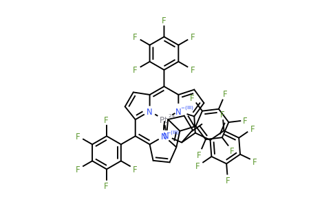 109781-47-7 | meso-5,10,15,20-Tetrakis(pentafluorophenyl)porphyrinatoplatinum