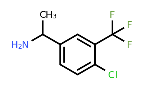 1098069-36-3 | 1-(4-Chloro-3-(trifluoromethyl)phenyl)ethanamine