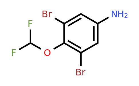 1099047-00-3 | 3,5-Dibromo-4-(difluoromethoxy)aniline