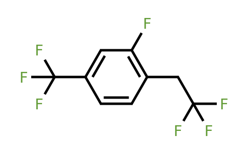 2-Fluoro-1-(2,2,2-trifluoroethyl)-4-(trifluoromethyl)benzene