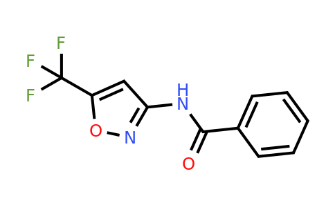 110235-11-5 | N-(5-(Trifluoromethyl)isoxazol-3-yl)benzamide