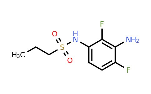 1103234-57-6 | N-(3-Amino-2,4-difluorophenyl)propane-1-sulfonamide