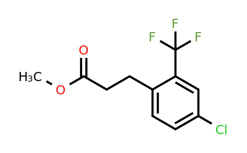 1104382-86-6 | Methyl 3-(4'-chloro-2'-(trifluoromethyl)phenyl)propionate