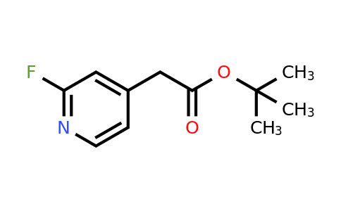 1104643-31-3 | Tert-butyl 2-(2-fluoropyridin-4-yl)acetate