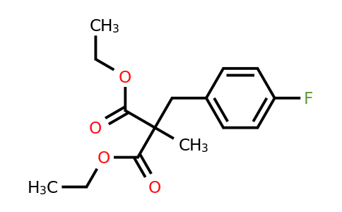 1108187-27-4 | Diethyl 2-(4-fluorobenzyl)-2-methylmalonate