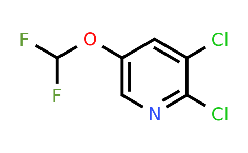 110860-85-0 | 2,3-Dichloro-5-(difluoromethoxy)pyridine